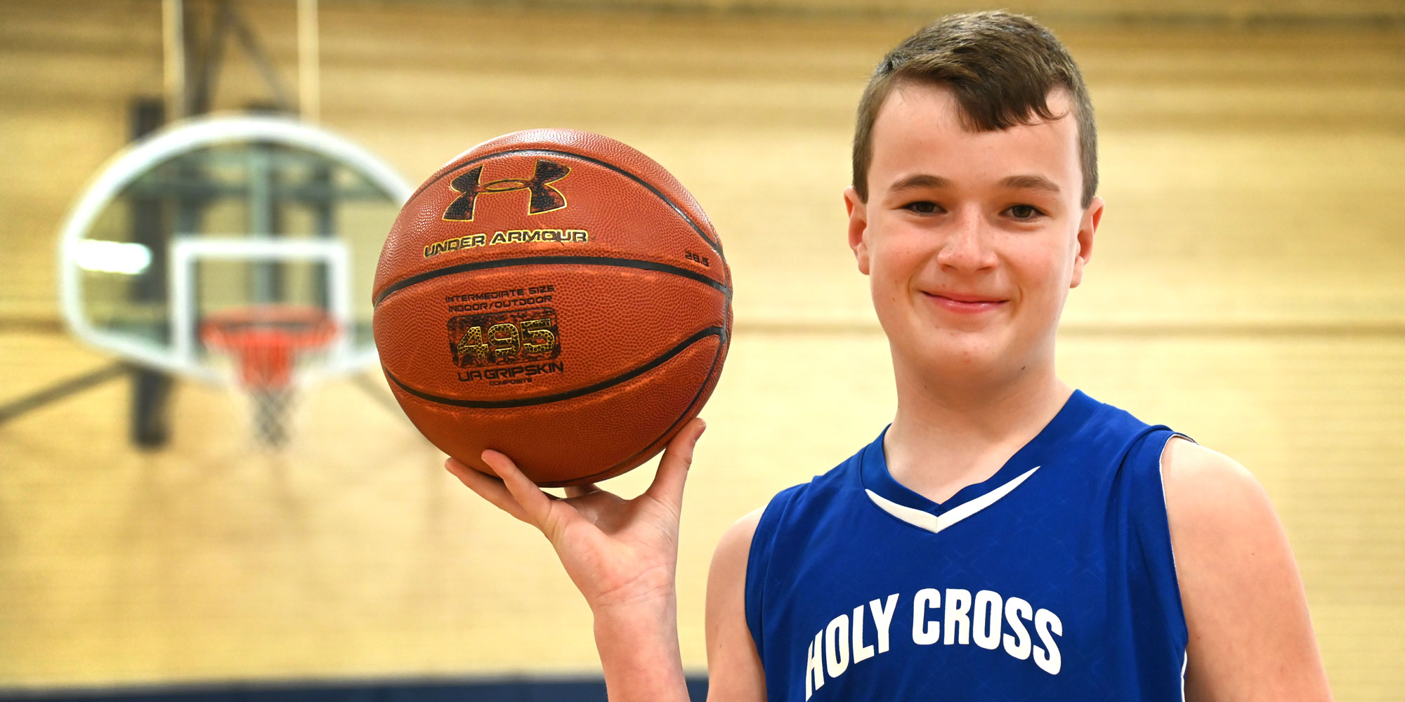 Holy Cross basketball player.