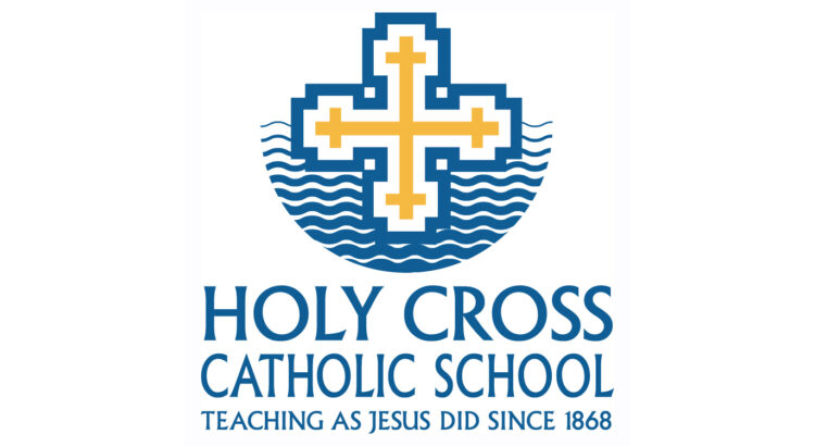 Holy Cross Catholic School logo.