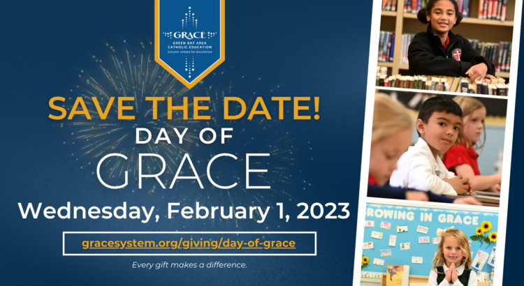 Save the Date graphic for Day of GRACE.