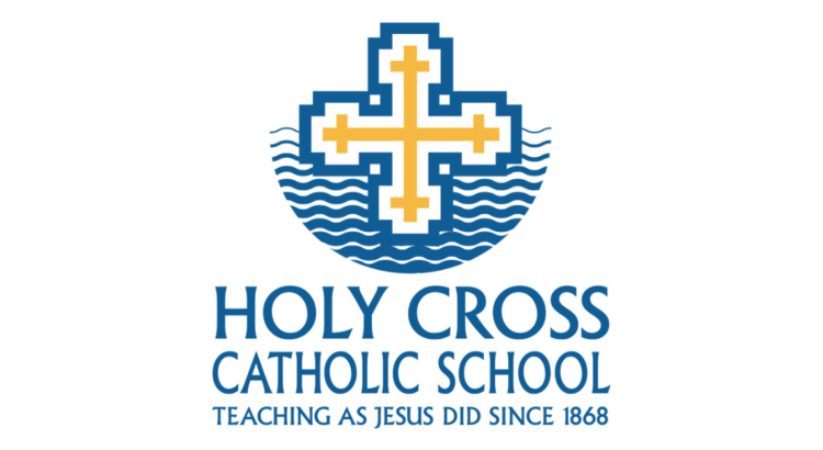 Holy Cross Catholic School Logo in a Thumbnail Size for Blog