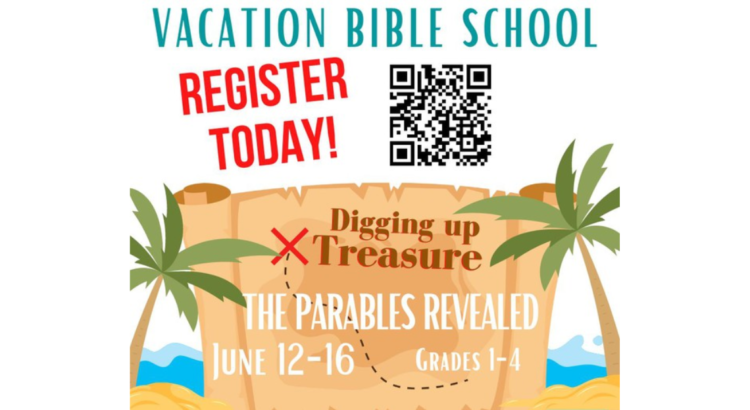 Vacation bible school advertisement for HCS.