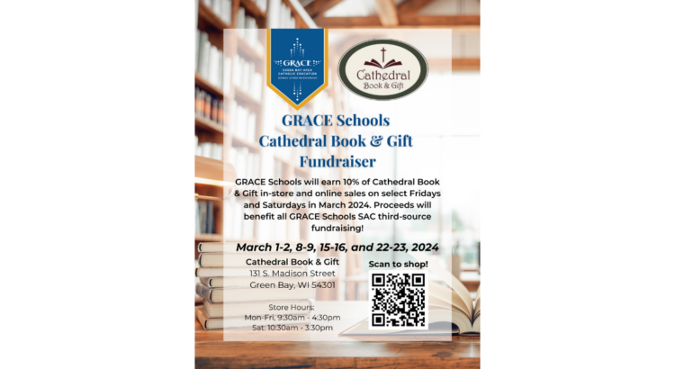 ad for book & gift fundraiser